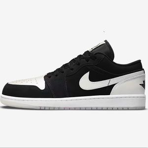 Air Jordan 1 Low SE Black/White Mens 10